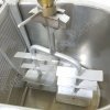 500 Ltr Stainless Steel Jacketed Cheese Vat with Integrated Press System
